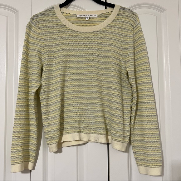 Veronica Beard Boise Sweater M Green - Picture 3 of 12